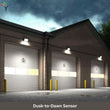 100W LED Wall Pack with Dusk to Dawn Photocell, 5700K, 14900LM, AC120-277V, Waterproof, UL & DLC Listed Load image into Gallery viewer, 100W LED Wall Pack with Dusk to Dawn Photocell, 5700K, 14900LM, AC120-277V, Waterproof, UL & DLC Listed