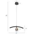 Camden Smoky Gray Glass Shade Creative Best LED Pendant Light Load image into Gallery viewer, Camden Smoky Gray Glass Shade Creative Best LED Pendant Light