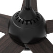 Solasta 52 Inch 5-Blade Best Smart Ceiling Fan With Led Light Kit & Remote - Black/Dark Wood Load image into Gallery viewer, Solasta 52 Inch 5-Blade Best Smart Ceiling Fan With Led Light Kit & Remote - Black/Dark Wood