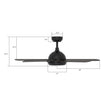 Sonnen 52'' Best Smart Ceiling Fan with Remote, Light Kit Included, Works with Google Assistant and Amazon Alexa,Siri Shortcut Load image into Gallery viewer, Sonnen 52'' Best Smart Ceiling Fan with Remote, Light Kit Included, Works with Google Assistant and Amazon Alexa,Siri Shortcut