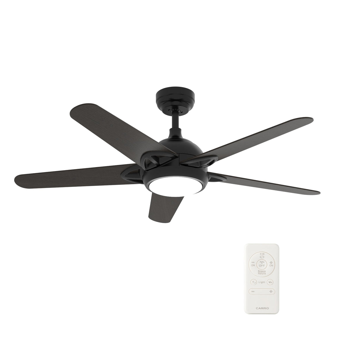 Sonnen 52'' Best Smart Ceiling Fan with Remote, Light Kit Included, Wo