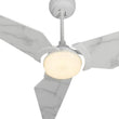 Trailblazer (3-Blade) Best Smart Ceiling Fan with Dimmable LED Light, White/Marble Pattern, Works w/ Remote Control/Alexa/Google Home/Siri Load image into Gallery viewer, Trailblazer (3-Blade) Best Smart Ceiling Fan with Dimmable LED Light, White/Marble Pattern, Works w/ Remote Control/Alexa/Google Home/Siri