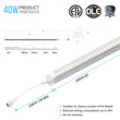 t8-6ft-39w-cooler-v-shape-5000k-clear Load image into Gallery viewer, t8-6ft-39w-cooler-v-shape-5000k-clear