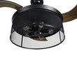 Paloma 42 Inch 3-Blade Retractable Best Smart Ceiling Fan With Wall Switch Load image into Gallery viewer, Paloma 42 Inch 3-Blade Retractable Best Smart Ceiling Fan With Wall Switch
