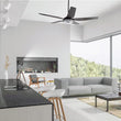 Explorer 52 In. Indoor/outdoor Wi-Fi Best Smart Ceiling Fan with Light & Remote, Works with Alexa/Google Home, Black/dark Wooden Pattern (5-Blade) Load image into Gallery viewer, Explorer 52 In. Indoor/outdoor Wi-Fi Best Smart Ceiling Fan with Light & Remote, Works with Alexa/Google Home, Black/dark Wooden Pattern (5-Blade)