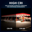 Gas Stations Canopy Lights- High CRI Load image into Gallery viewer, Gas Stations Canopy Lights- High CRI