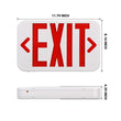 Double Sided LED Emergency EXIT Sign(Side & Ceiling Mount), 4W, AC120 - 277V, UL, 90 - min Battery Backup, Operating Temp: 0°C~40°C - LEDMyPlace Load image into Gallery viewer, Double Sided LED Emergency EXIT Sign(Side & Ceiling Mount), 4W, AC120 - 277V, UL, 90 - min Battery Backup, Operating Temp: 0°C~40°C - LEDMyPlace