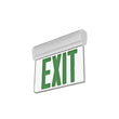 Edge Lit Green LED Exit Sign, 3W , 100 - 277 VAC, UL,CUL Listed, 90 - min Backup Battery, Surface Mount - LEDMyPlace Load image into Gallery viewer, Edge Lit Green LED Exit Sign, 3W , 100 - 277 VAC, UL,CUL Listed, 90 - min Backup Battery, Surface Mount - LEDMyPlace
