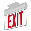 Edge Lit Red LED Exit Sign, 3W , Red, UL,CUL Listed, AC120 - 277V, Surface Mount, 90 - min Battery Backup - LEDMyPlace Load image into Gallery viewer, Edge Lit Red LED Exit Sign, 3W , Red, UL,CUL Listed, AC120 - 277V, Surface Mount, 90 - min Battery Backup - LEDMyPlace
