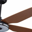 Explorer 52 In. Best Smart Ceiling Fan with Remote Control & Led Light, 5 - Blade, Black/fine Wood Grain Pattern, Alexa/Google Home/Siri Compatible - LEDMyPlace Load image into Gallery viewer, Explorer 52 In. Best Smart Ceiling Fan with Remote Control & Led Light, 5 - Blade, Black/fine Wood Grain Pattern, Alexa/Google Home/Siri Compatible - LEDMyPlace
