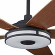 Explorer 52 In. Best Smart Ceiling Fan with Remote Control & Led Light, 5 - Blade, Black/fine Wood Grain Pattern, Alexa/Google Home/Siri Compatible - LEDMyPlace Load image into Gallery viewer, Explorer 52 In. Best Smart Ceiling Fan with Remote Control & Led Light, 5 - Blade, Black/fine Wood Grain Pattern, Alexa/Google Home/Siri Compatible - LEDMyPlace