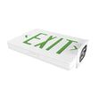 Green LED Exit Sign, Double Sided, 4W, UL,CUL, AC 120V - 277V, 90 - min Backup Battery, Exit Light for Business, Residential - LEDMyPlace Load image into Gallery viewer, Green LED Exit Sign, Double Sided, 4W, UL,CUL, AC 120V - 277V, 90 - min Backup Battery, Exit Light for Business, Residential - LEDMyPlace
