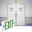 Green LED Exit Sign, Double Sided, 4W, UL,CUL, AC 120V - 277V, 90 - min Backup Battery, Exit Light for Business, Residential - LEDMyPlace Load image into Gallery viewer, Green LED Exit Sign, Double Sided, 4W, UL,CUL, AC 120V - 277V, 90 - min Backup Battery, Exit Light for Business, Residential - LEDMyPlace