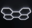 Hexagon LED Garage Light, 5 Hex Kit (24pcs), 6w/pc (Total Power 144W), 6500K, 120 - 130lm/w, AC100 - 277v,IP44, CRI:>80, For Garage, Shop, Gym, Basement, Barbershop, Warehouse, Car Detailing Shop - LEDMyPlace Load image into Gallery viewer, Hexagon LED Garage Light, 5 Hex Kit (24pcs), 6w/pc (Total Power 144W), 6500K, 120 - 130lm/w, AC100 - 277v,IP44, CRI:>80, For Garage, Shop, Gym, Basement, Barbershop, Warehouse, Car Detailing Shop - LEDMyPlace