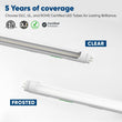 Hybrid T8 4ft LED Tube/Bulb - 22w/20w/18w/15w/ 12w/10w Wattage Adjustable, 130lm/w, 3000k/3500k/4000k/5000k/ 6000k/6500k CCT Changeable, Frosted, Base G13, Single End/Double End Power - Ballast Compatible or Bypass - LEDMyPlace Load image into Gallery viewer, Hybrid T8 4ft LED Tube/Bulb - 22w/20w/18w/15w/ 12w/10w Wattage Adjustable, 130lm/w, 3000k/3500k/4000k/5000k/ 6000k/6500k CCT Changeable, Frosted, Base G13, Single End/Double End Power - Ballast Compatible or Bypass - LEDMyPlace