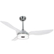 Icebreaker 52 in. Silver Best Smart Ceiling Fan w/ Dimmable LED Light, WiFi Fan Work with Alexa/Google Home/Siri/Remote Control (3 - Blade) - LEDMyPlace Load image into Gallery viewer, Icebreaker 52 in. Silver Best Smart Ceiling Fan w/ Dimmable LED Light, WiFi Fan Work with Alexa/Google Home/Siri/Remote Control (3 - Blade) - LEDMyPlace
