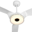 Icebreaker 56 in. Best Ceiling Fan with Lights for Bedroom,Living Room,Dining Room, Dimmable LED Light(Set of 2), Works with Alexa/Google Home/Siri - LEDMyPlace Load image into Gallery viewer, Icebreaker 56 in. Best Ceiling Fan with Lights for Bedroom,Living Room,Dining Room, Dimmable LED Light(Set of 2), Works with Alexa/Google Home/Siri - LEDMyPlace