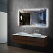 Backlit/Frontlit LED Lighted Bathroom Vanity Mirror Load image into Gallery viewer, Backlit/Frontlit LED Lighted Bathroom Vanity Mirror