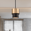 Industrial Pendant Light Brass and Matte Black Hardware with White Alabaster Diffuser, E12 Base - LEDMyPlace Load image into Gallery viewer, Industrial Pendant Light Brass and Matte Black Hardware with White Alabaster Diffuser, E12 Base - LEDMyPlace