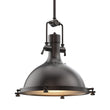 Industrial Pendant Light Fixture, Bronze Finish, Dome Shape, Includes Extension Rods 1x6"+3x12", E26 Base - LEDMyPlace Load image into Gallery viewer, Industrial Pendant Light Fixture, Bronze Finish, Dome Shape, Includes Extension Rods 1x6"+3x12", E26 Base - LEDMyPlace