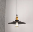 Industrial Style Matte Black Pendant Light Fixture, E26 Base, Antique Brass and Matte Black Finish, UL Listed - LEDMyPlace Load image into Gallery viewer, Industrial Style Matte Black Pendant Light Fixture, E26 Base, Antique Brass and Matte Black Finish, UL Listed - LEDMyPlace
