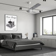 Innovator 52 in. Indoor/Outdoor Best Smart Ceiling Fan w/ LED Light, White/Marble Pattern Finish, Works w/ Alexa/Google Home/Siri - LEDMyPlace Load image into Gallery viewer, Innovator 52 in. Indoor/Outdoor Best Smart Ceiling Fan w/ LED Light, White/Marble Pattern Finish, Works w/ Alexa/Google Home/Siri - LEDMyPlace