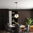 Karina Globe Glass Indoor & Outdoor Best Pendant Light Amber (Bulb Not Included) - LEDMyPlace Load image into Gallery viewer, Karina Globe Glass Indoor & Outdoor Best Pendant Light Amber (Bulb Not Included) - LEDMyPlace