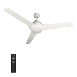 KENDRICK 52 inch 3-Blade Best Ceiling Fan with LED Light Kit & Remote Control - White/White KENDRICK 52 inch 3-Blade Best Ceiling Fan with LED Light Kit & Remote Control - White/White