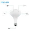 LED Light Bulbs BR40 15.5 Watt 3000K 1100 Lumens 120V Dimmable E26 Base Damp Location LED Indoor Recessed Flood Light - LEDMyPlace Load image into Gallery viewer, LED Light Bulbs BR40 15.5 Watt 3000K 1100 Lumens 120V Dimmable E26 Base Damp Location LED Indoor Recessed Flood Light - LEDMyPlace