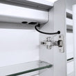 LED Lighted Bathroom Medicine Cabinet with Outlet, Double Sided Mirror, On/Off Switch, Surface Mount, Medicine Cabinet with LED Mirror, CRI 90+, Hector Style - LEDMyPlace Load image into Gallery viewer, LED Lighted Bathroom Medicine Cabinet with Outlet, Double Sided Mirror, On/Off Switch, Surface Mount, Medicine Cabinet with LED Mirror, CRI 90+, Hector Style - LEDMyPlace