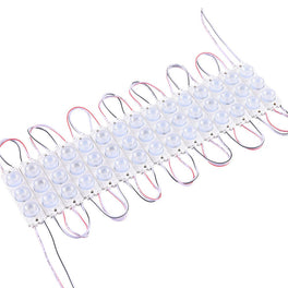 LED Module Lights, Pure White, 3 LEDs/Mod, DC12V, 2.5W, LED Waterproof Decorative Light for Letter Sign Advertising Signs with Tape Adhesive Backside (45-Pack) LED Module Lights, Pure White, 3 LEDs/Mod, DC12V, 2.5W, LED Waterproof Decorative Light for Letter Sign Advertising Signs with Tape Adhesive Backside (45-Pack)