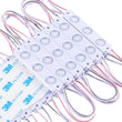 LED Module Lights, Pure White, 3LEDs/Mod, DC12V, 1W, LED Waterproof Decorative Light for Letter Sign Advertising Signs with Tape Adhesive Backside - LEDMyPlace Load image into Gallery viewer, LED Module Lights, Pure White, 3LEDs/Mod, DC12V, 1W, LED Waterproof Decorative Light for Letter Sign Advertising Signs with Tape Adhesive Backside - LEDMyPlace