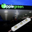 LED Modules for Signs, SMD 2835, Green, For Letter Sign Advertising Signs/Backlighting/Display Lighting, IP65, 3LEDs/Mod, DC12V, 0.72W, 40 - Pack - LEDMyPlace Load image into Gallery viewer, LED Modules for Signs, SMD 2835, Green, For Letter Sign Advertising Signs/Backlighting/Display Lighting, IP65, 3LEDs/Mod, DC12V, 0.72W, 40 - Pack - LEDMyPlace