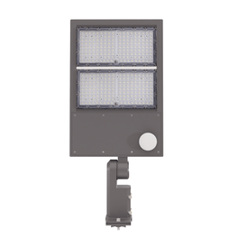 LED Parking Lot Light with Photocell & Motion Sensor, 300W/240W/200W Wattage Adjustable, 5700K,133 LM/W, Universal Mount (Adjustable Slip Fitter +Wall Mount), Waterproof, Bronze, AC120-277V, Outdoor Commercial Area Street Security Lighting Fixture, Gen14B LED Parking Lot Light with Photocell & Motion Sensor, 300W/240W/200W Wattage Adjustable, 5700K,133 LM/W, Universal Mount (Adjustable Slip Fitter +Wall Mount), Waterproof, Bronze, AC120-277V, Outdoor Commercial Area Street Security Lighting Fixture, Gen14B