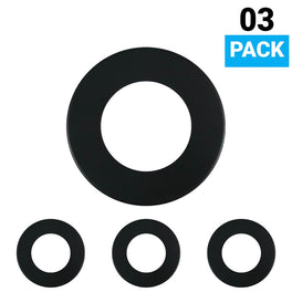 LED Puck 3-Pack Light, Black Trim Only For Magnetic Puck Lights - Cabinet Lights LED Puck 3-Pack Light, Black Trim Only For Magnetic Puck Lights - Cabinet Lights