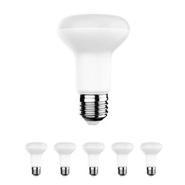 LED R20/BR20 Bulbs - 3000K - Warm White - 7.5 Watt - 50 Watt Equivalent, Dimmable LED R20/BR20 Bulbs - 3000K - Warm White - 7.5 Watt - 50 Watt Equivalent, Dimmable
