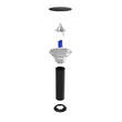 LED Solar Bollard Lights, 1.5W, 220LM, CCT Changeable: Warm White/Cool White, Solar Pathway Lights, IP65 Waterproof, Auto ON/Off, Solar Garden Lights Outdoor - LEDMyPlace Load image into Gallery viewer, LED Solar Bollard Lights, 1.5W, 220LM, CCT Changeable: Warm White/Cool White, Solar Pathway Lights, IP65 Waterproof, Auto ON/Off, Solar Garden Lights Outdoor - LEDMyPlace