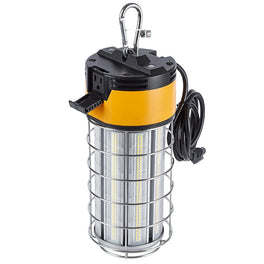 LED Temporary Work Lights with Cage, 150W 5000K 18000LM Plug and Play, Linkable, Jobsite Lighting, IP64, Portable Hanging Work Construction Light LED Temporary Work Lights with Cage, 150W 5000K 18000LM Plug and Play, Linkable, Jobsite Lighting, IP64, Portable Hanging Work Construction Light