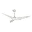 Trailblazer (3-Blade) Best Smart Ceiling Fan with Dimmable LED Light, White/Marble Pattern, Works w/ Remote Control/Alexa/Google Home/Siri Load image into Gallery viewer, Trailblazer (3-Blade) Best Smart Ceiling Fan with Dimmable LED Light, White/Marble Pattern, Works w/ Remote Control/Alexa/Google Home/Siri