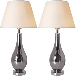 Lola Chrome Droplet Glass Best Table Lamp 28 Lola Chrome Droplet Glass Best Table Lamp 28