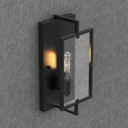 Matte Black Wall Sconce Light, UL Listed for Damp Location, E26 Base, 3 Years Warranty, Hallway Light Fixtures Matte Black Wall Sconce Light, UL Listed for Damp Location, E26 Base, 3 Years Warranty, Hallway Light Fixtures