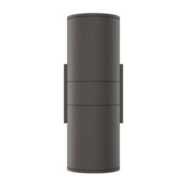 Outdoor LED Up and Down Wall Sconce, Cylinder Outside Lights, 2x36W, AC100- 277V, Double Side (White Light), Exterior Wall Lights Outdoor LED Up and Down Wall Sconce, Cylinder Outside Lights, 2x36W, AC100- 277V, Double Side (White Light), Exterior Wall Lights