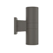 Outdoor LED Up and Down Wall Sconce, Cylinder Outside Lights, 2x36W, AC100 - 277V, Double Side (White Light), Exterior Wall Lights - LEDMyPlace Load image into Gallery viewer, Outdoor LED Up and Down Wall Sconce, Cylinder Outside Lights, 2x36W, AC100 - 277V, Double Side (White Light), Exterior Wall Lights - LEDMyPlace