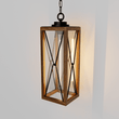 Outdoor Pendant Light Farmhouse Exterior Hanging Lantern with Clear Glass Shade for Porch, Patio, Entryway, ETL List - LEDMyPlace Load image into Gallery viewer, Outdoor Pendant Light Farmhouse Exterior Hanging Lantern with Clear Glass Shade for Porch, Patio, Entryway, ETL List - LEDMyPlace
