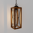 Outdoor Pendant Light Farmhouse Exterior Hanging Lantern with Clear Glass Shade for Porch, Patio, Entryway, ETL List - LEDMyPlace Load image into Gallery viewer, Outdoor Pendant Light Farmhouse Exterior Hanging Lantern with Clear Glass Shade for Porch, Patio, Entryway, ETL List - LEDMyPlace