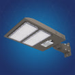 LED Parking Lot Light With Dusk to Dawn Photocell, 300W, 5700K, 42800LM, High Voltage 277-480V, IP65, Universal Mount (Adjustable Slip Fitter + Wall Mount), UL, DLC Listed, Bronze, Commercial Area Road Lighting Load image into Gallery viewer, LED Parking Lot Light With Dusk to Dawn Photocell, 300W, 5700K, 42800LM, High Voltage 277-480V, IP65, Universal Mount (Adjustable Slip Fitter + Wall Mount), UL, DLC Listed, Bronze, Commercial Area Road Lighting