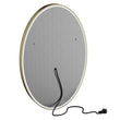 Oval LED Lighted Bathroom Vanity Mirror, Touch Switch, Anti - Fog Wall Mounted Makeup Mirror & CCT Remembrance, CRI 90+, LED Oval Mirror for Bathroom, Lunar Style - LEDMyPlace Load image into Gallery viewer, Oval LED Lighted Bathroom Vanity Mirror, Touch Switch, Anti - Fog Wall Mounted Makeup Mirror & CCT Remembrance, CRI 90+, LED Oval Mirror for Bathroom, Lunar Style - LEDMyPlace
