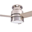 Ranger 52 In. Flush Mount Best Smart Ceiling Fan with Led Light Kit & Best Smart Wall Switch, Works w/ Alexa/google Home/siri, Silver/light Wooden Pattern ( 3 - Blade ) - LEDMyPlace Load image into Gallery viewer, Ranger 52 In. Flush Mount Best Smart Ceiling Fan with Led Light Kit & Best Smart Wall Switch, Works w/ Alexa/google Home/siri, Silver/light Wooden Pattern ( 3 - Blade ) - LEDMyPlace