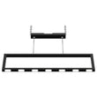 Rectangular Chandelier LED For Office Kitchen Dining Room, 33W, 3000K, 1650LM, LED Pendant Lighting with Matte Black Body Finish, Dimmable, 1 - Light - LEDMyPlace Load image into Gallery viewer, Rectangular Chandelier LED For Office Kitchen Dining Room, 33W, 3000K, 1650LM, LED Pendant Lighting with Matte Black Body Finish, Dimmable, 1 - Light - LEDMyPlace