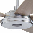 Explorer 52 In. Indoor/outdoor Best Smart Ceiling Fan with Dimmable Led Light, Remote Control, Works W/ Alexa/Google Home/Siri, Silver/light Wooden Pattern ( 5-Blade) Load image into Gallery viewer, Explorer 52 In. Indoor/outdoor Best Smart Ceiling Fan with Dimmable Led Light, Remote Control, Works W/ Alexa/Google Home/Siri, Silver/light Wooden Pattern ( 5-Blade)